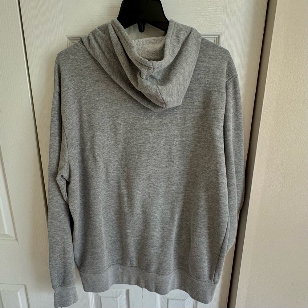 Disney Mickey Mouse Gray Unisex Hoodie Sweatshirt Size L - Picture 3 of 8